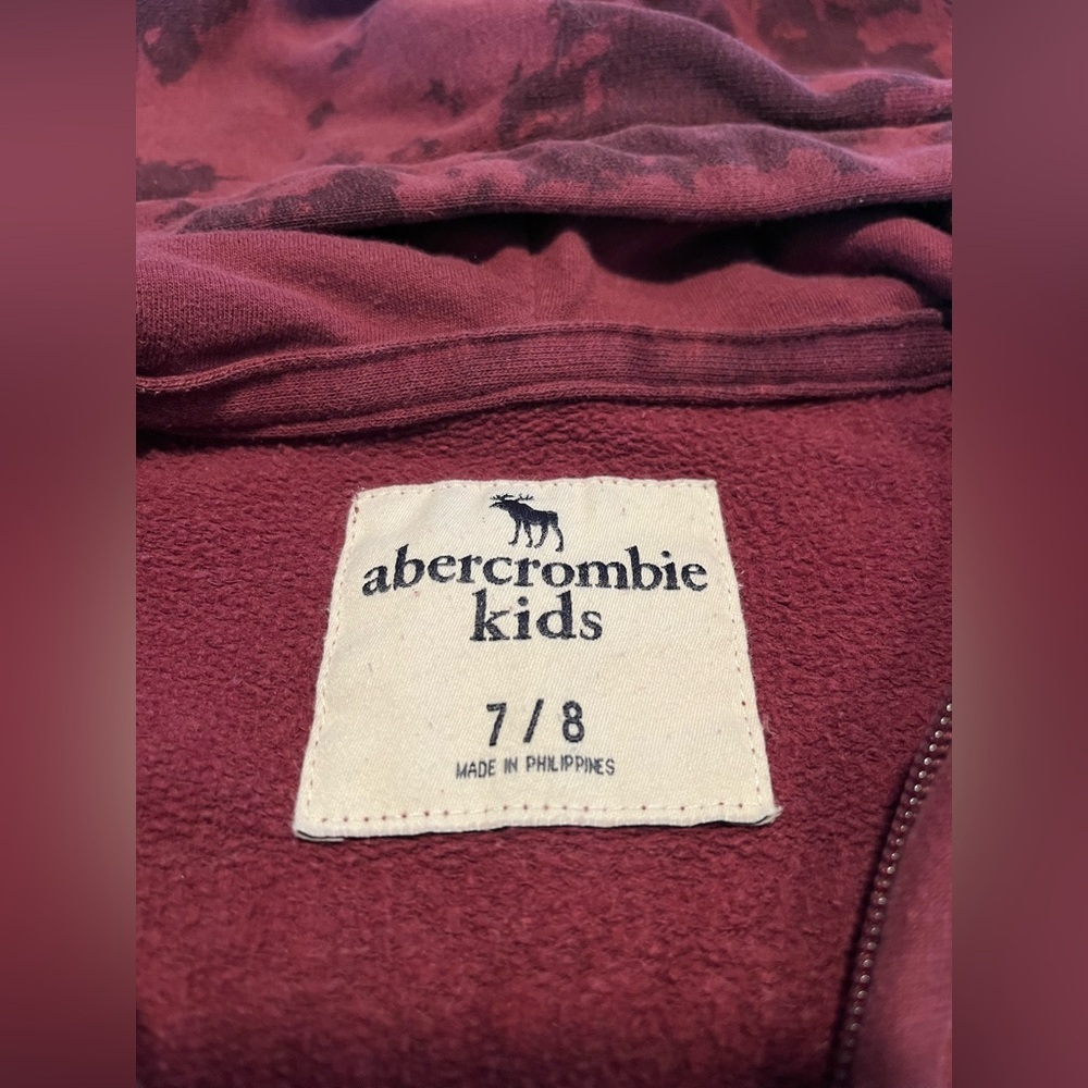 ABERCROMBIE KIDS HOODIE 7-8 - Picture 2 of 7